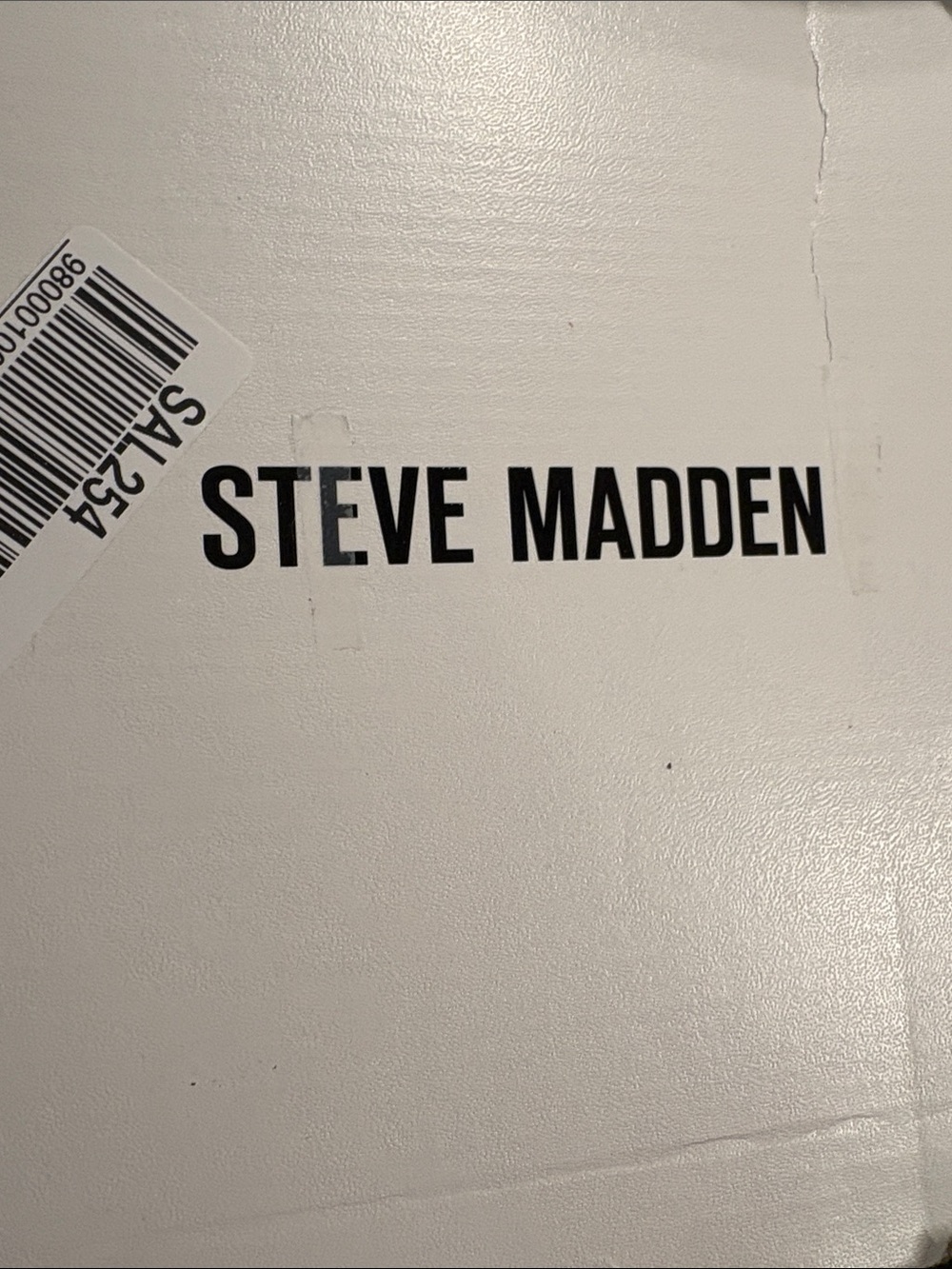 Steve Madden Black Square-Toe Stretch Ankle Boots - Picture 8 of 9